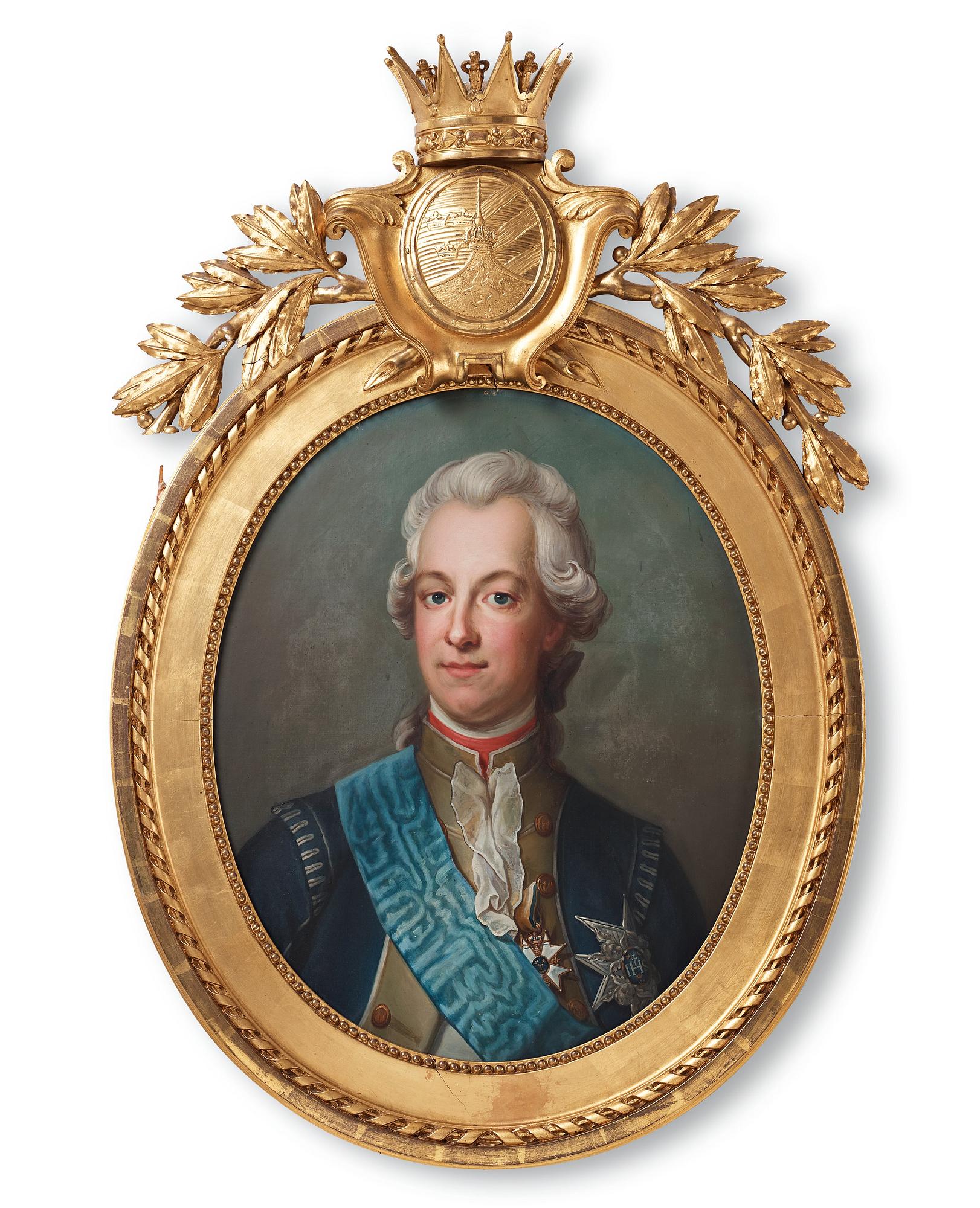 Jakob Björck Attributed to, ”Prince Fredrik Adolf” (1750-1803).