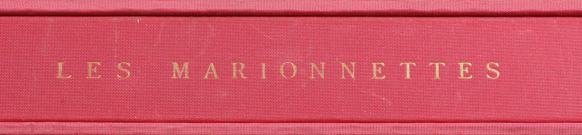 HANS BELLMER. Mapp, "Les Marionnettes", inkomplett, sign.