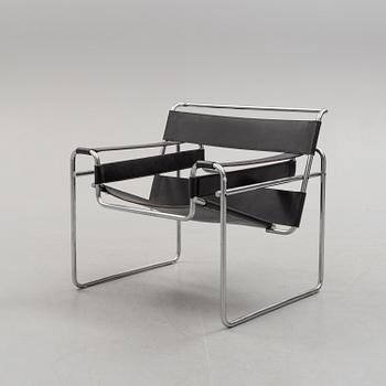 MARCEL BREUER, A 'Wassily' easy chair, Gavina, Italy.