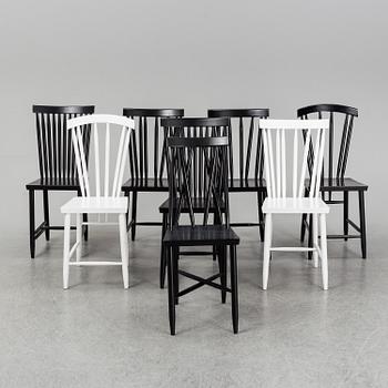 LINA NORDQVIST, eight 'Family Chairs', Design House STHLM.