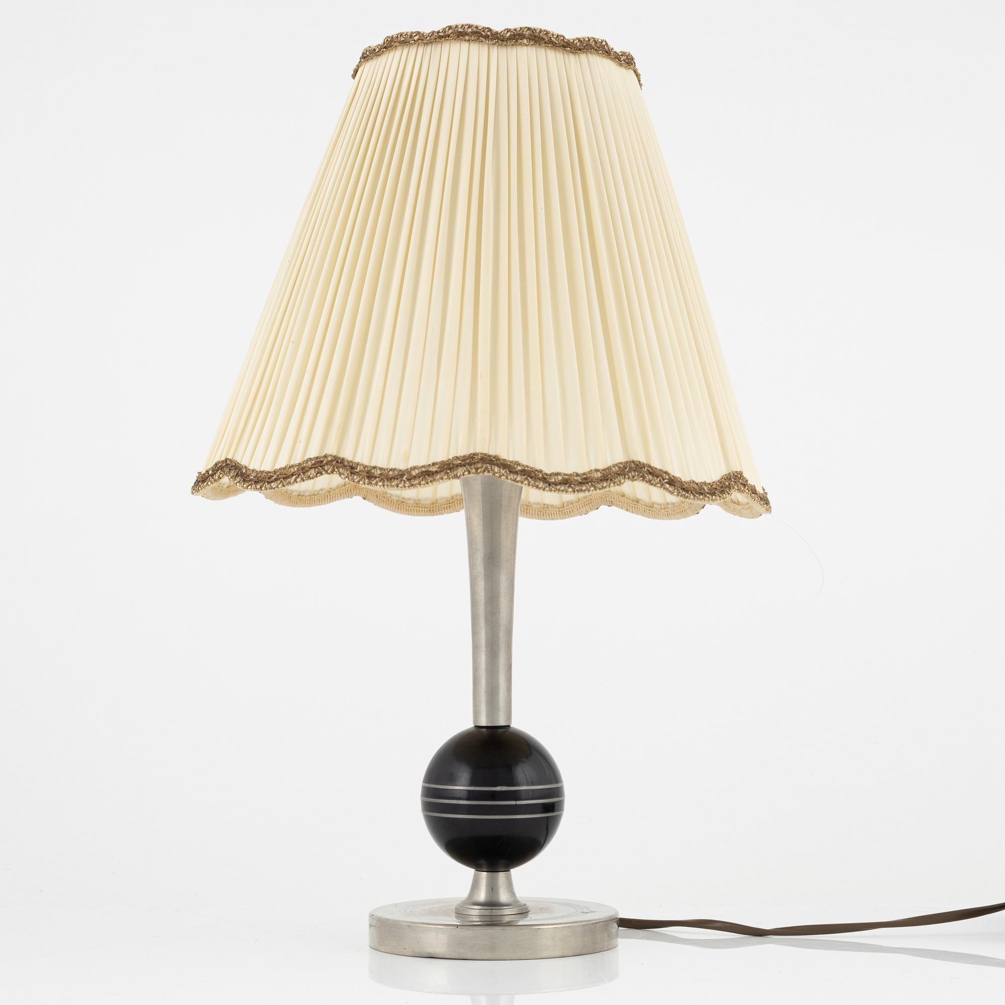Table Lamp, Art Deco, 1930s.