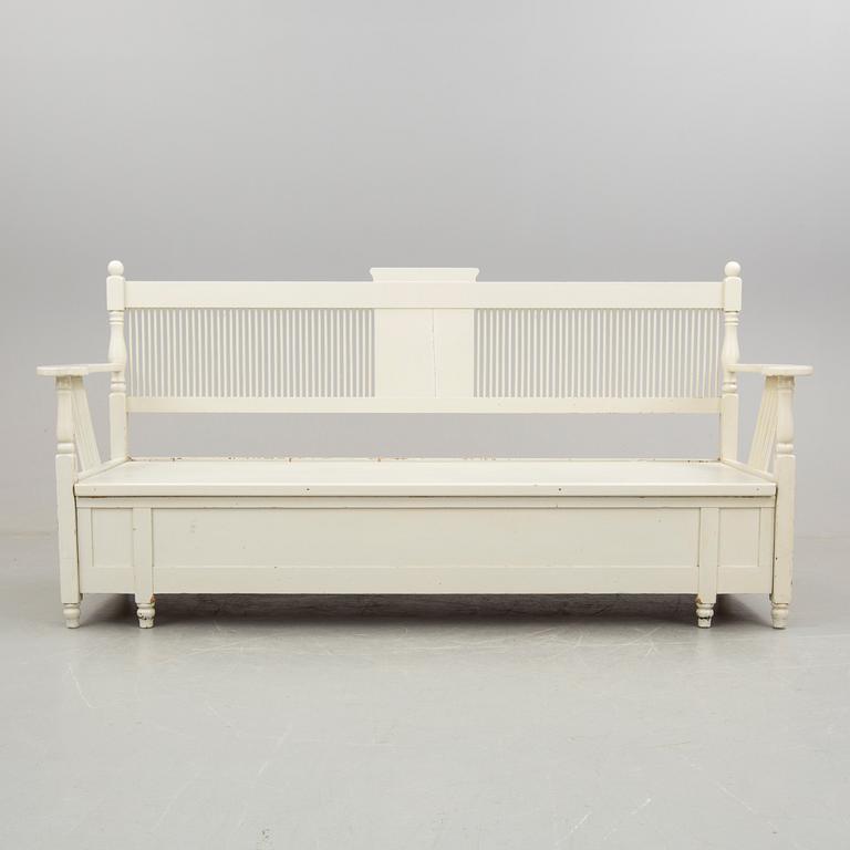 CARL WESTMAN, soffa, "Arbetarmöbeln", formgiven 1899.