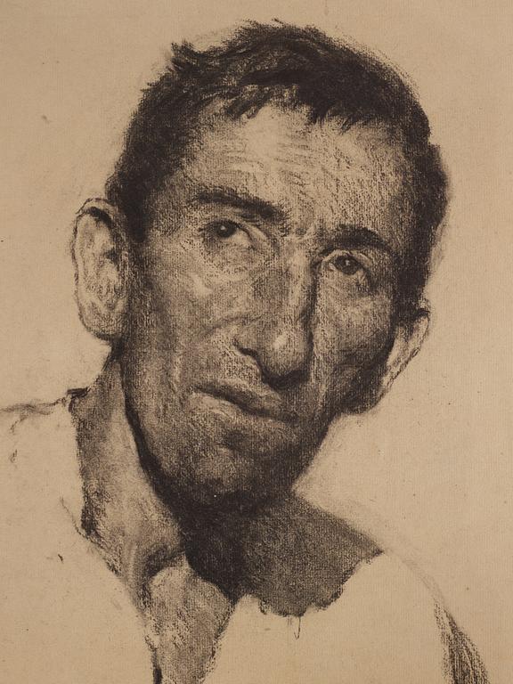 Ludwig Meidner, Portrait of a Man.