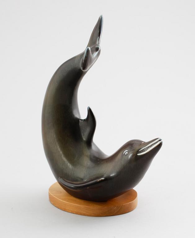 FIGUR, stengods, Gunnar Nylund, Rörstrand.