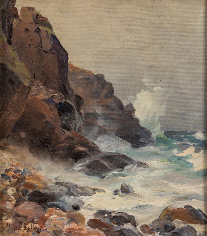 HERMAN AF SILLÉN, oil on canvas, signed och dated (19)03.