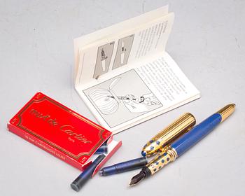 RESERVOARPENNA. Cartier, 18k i stift.