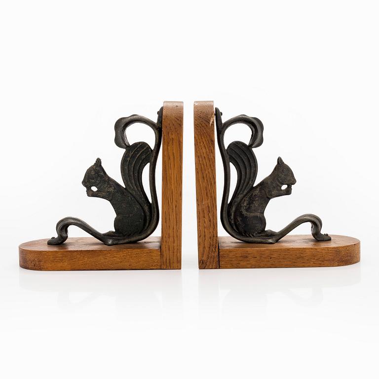 A pair of 20th century bookends.
