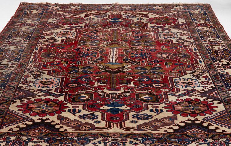 Carpet, Heris, antique, 350 x 245 cm.