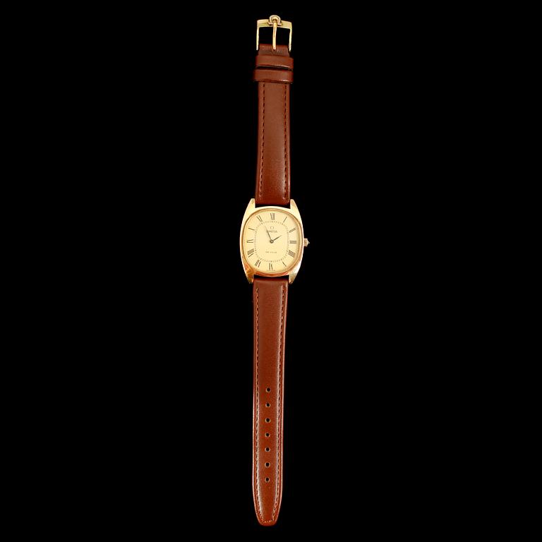 ARMBANDSUR, guld på stål, Omega de Ville.