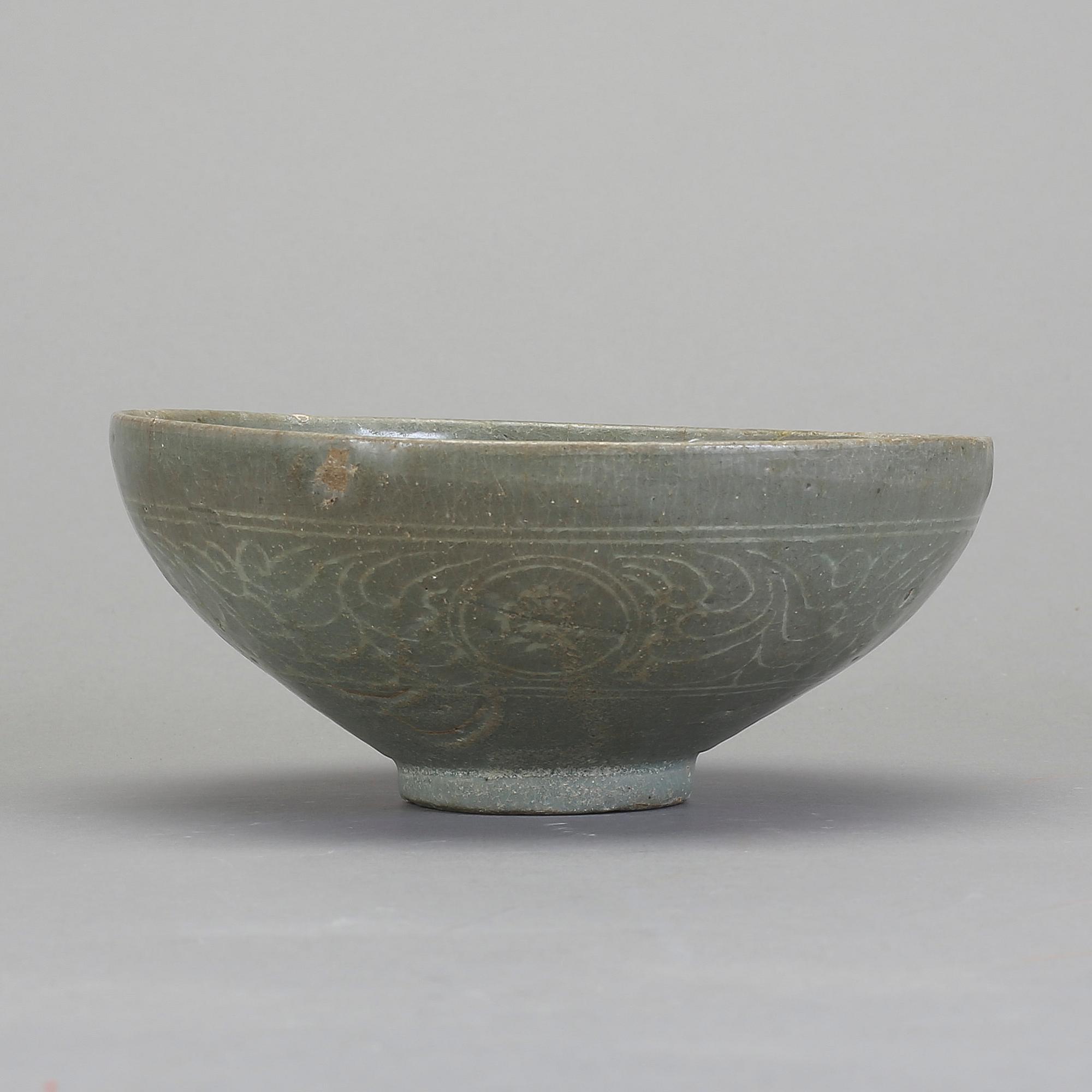 SKÅL, keramik. Korea, Koryo 1200-tal.