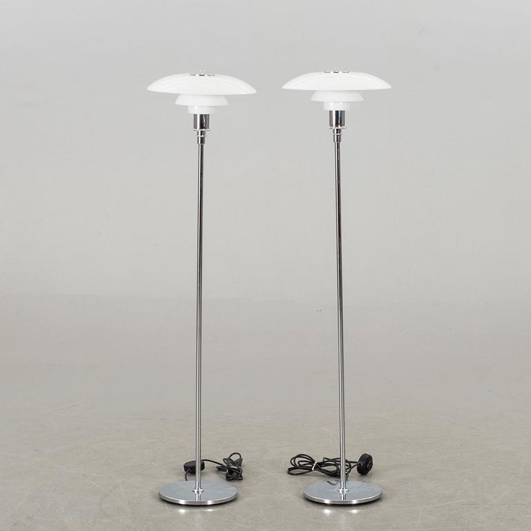 POUL HENNINGSEN, a pair of PH 3,5/2,5 floor lamps.