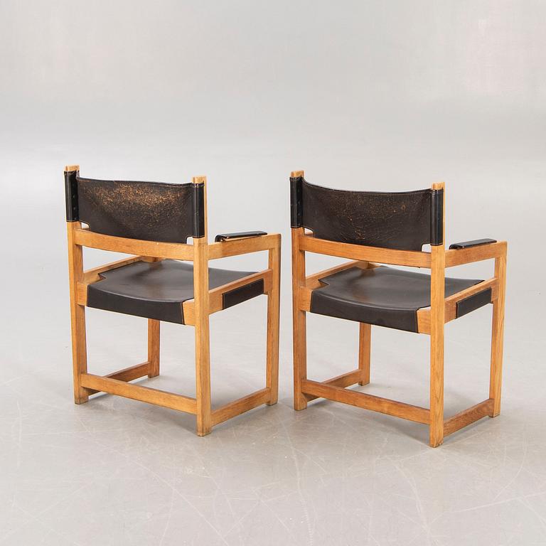 Sven Kai-Larsen, karmstolar, ett par, Rälta snickeri, 1960-tal.