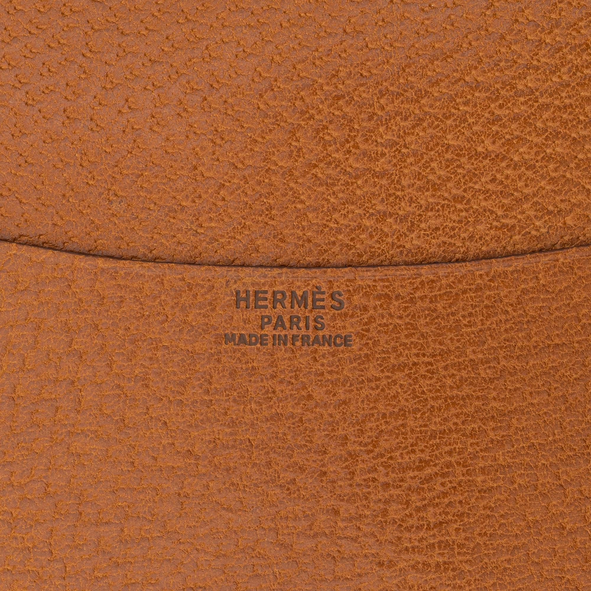 Hermès, a whisky pigskin agenda/telephonebook, 1994.