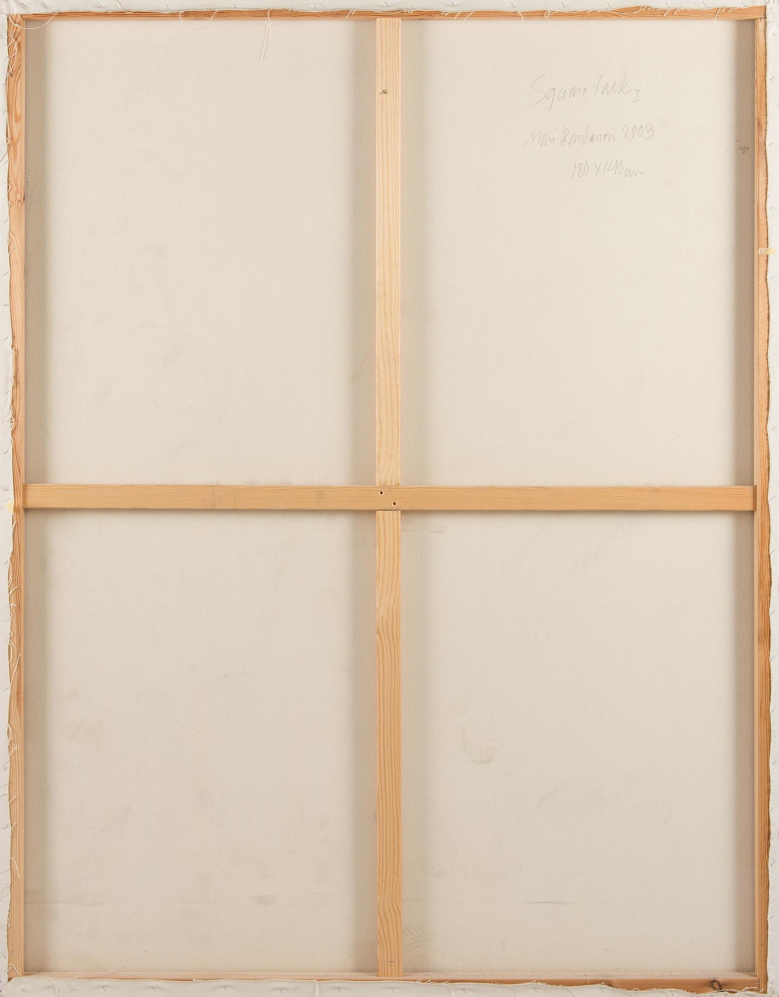 Mari Rantanen, "Square tank I".