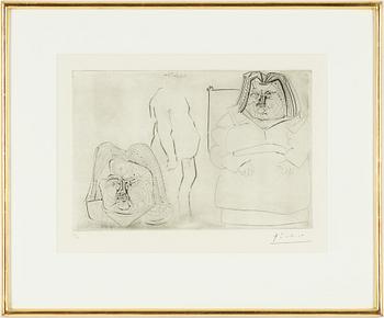 Pablo Picasso, "Balzac, après Rodin".