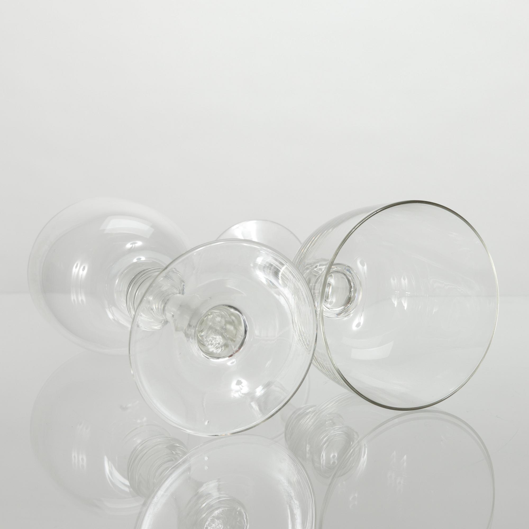 GLAS, 12 st, "Fabiola", design Nanny Still, Riihimäen Lasi 1970-tal.