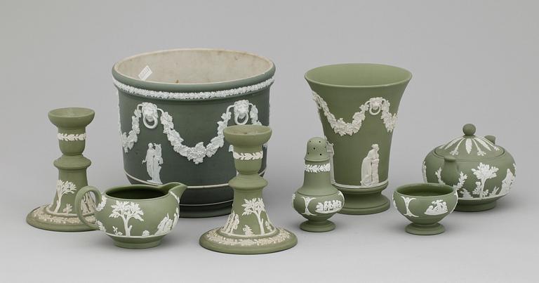 PARTI WEDGWOOD, 8 delar, 1900-talets första hälft.