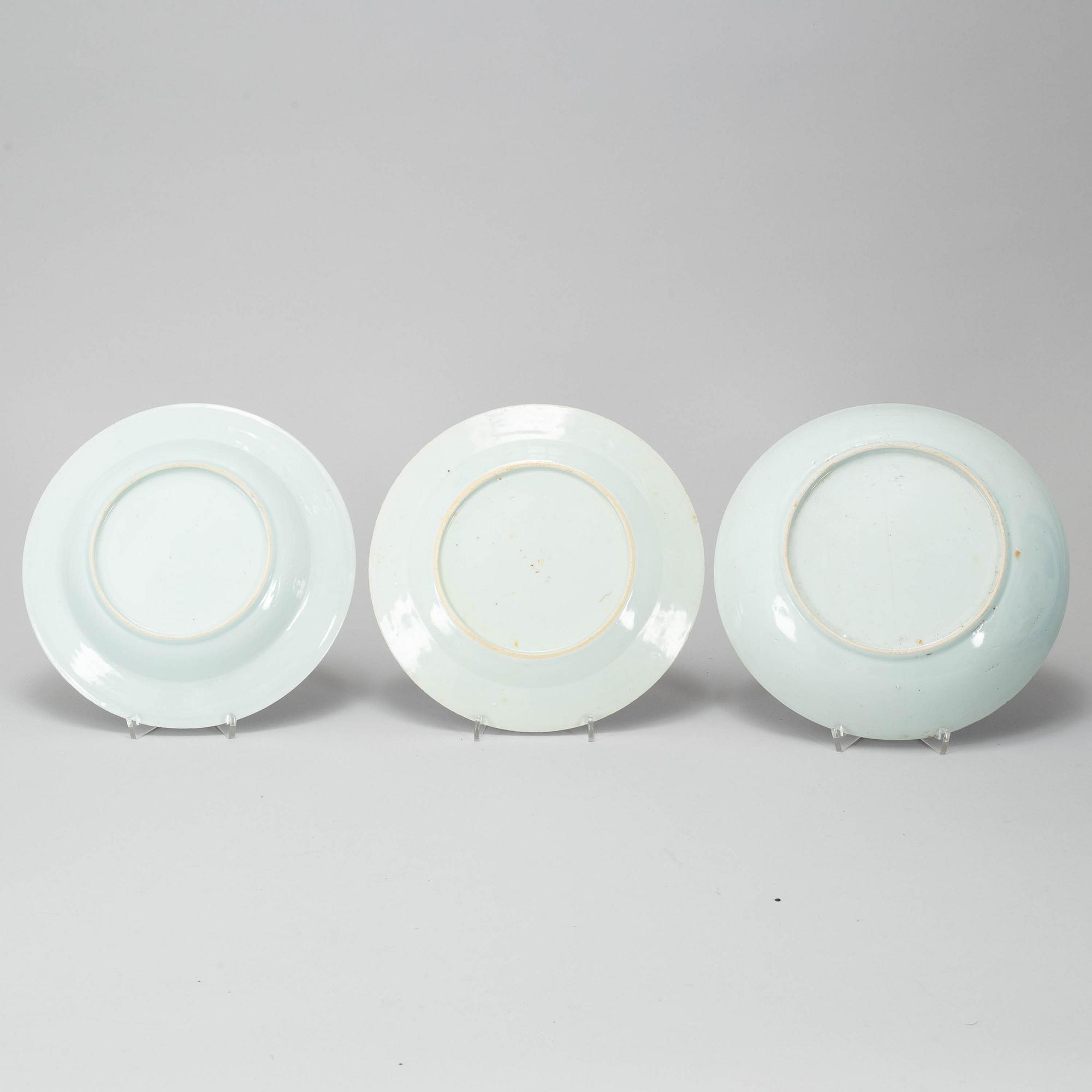 A blue and white "Fitz-Hugh part dinner service, Qing dynasty, Qianlong (1736-95). (23 pieces).