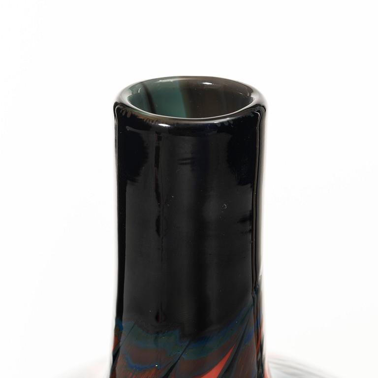 Eva Englund, a 'Millefiore Röd' vase, Orrefors, 1990.