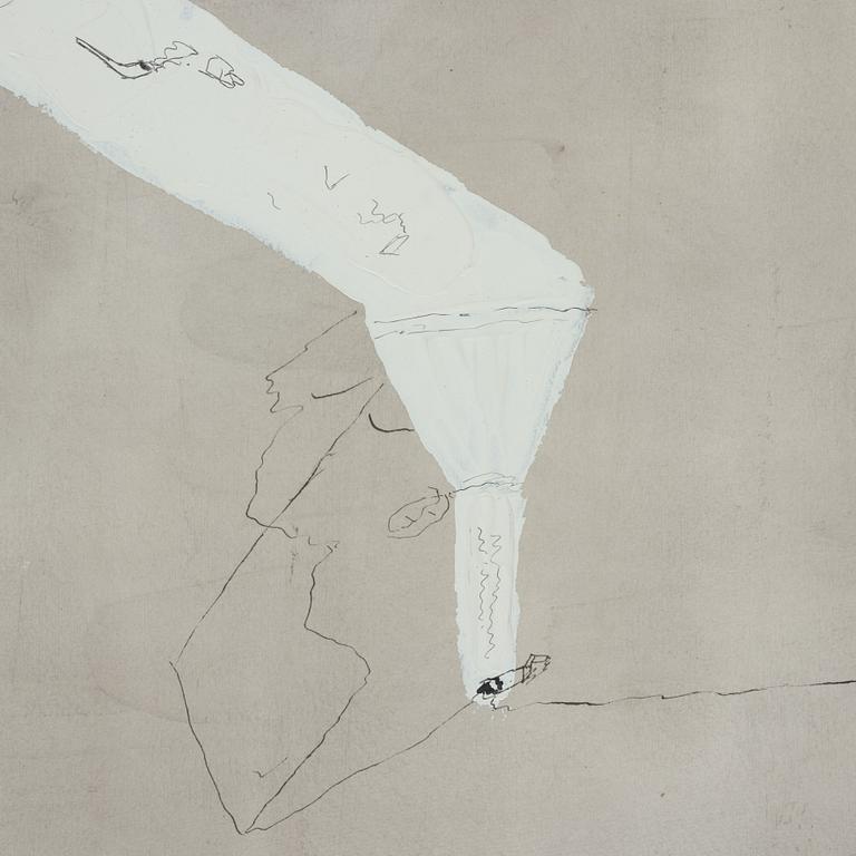 Renato Ranaldi, signed and dated 1986. Ink.