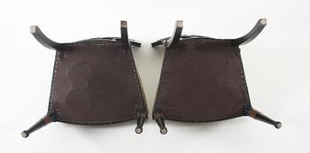 STOLAR, ett par, gustaviansk stil.