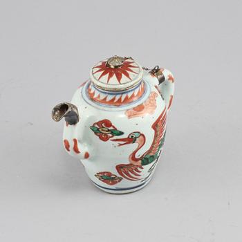 KANNA, porslin, Kina, 1700-tal.