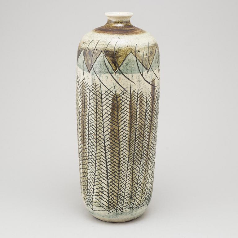 ANDERS BRUNO LILJEFORS, vas, stengods, signerad, Gustavsberg Studiohanden, 1900-talets mitt.