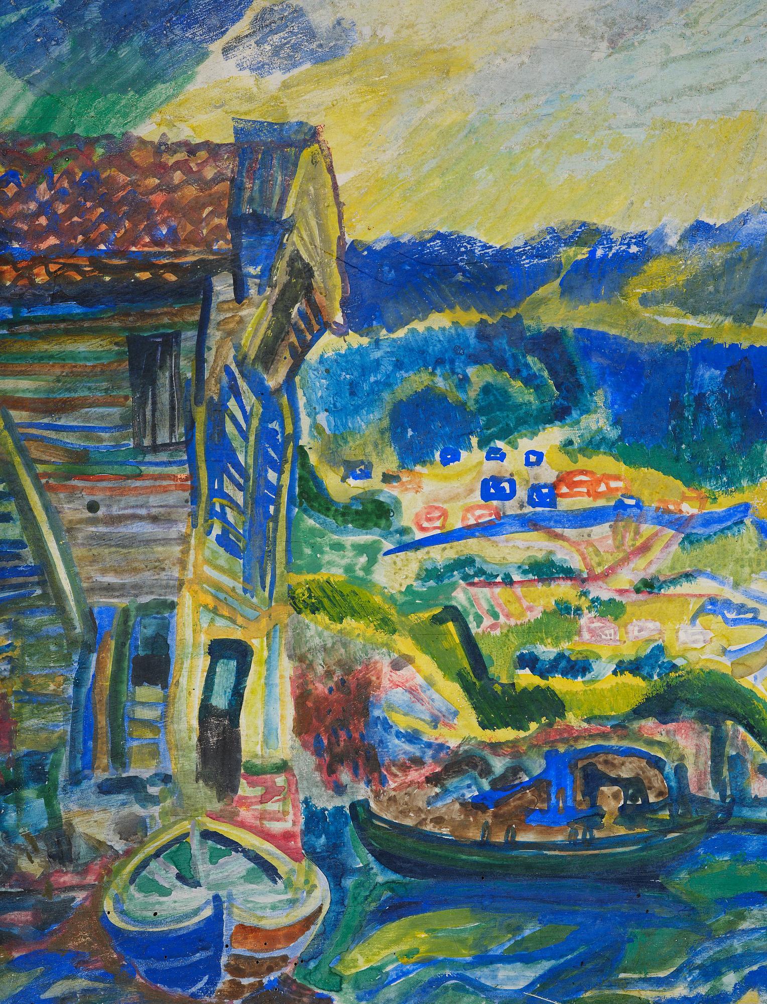 Bruno Krauskopf, The Fishing Harbour.