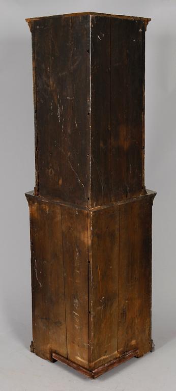 HÖRNSKÅP, allmoge, 1700-/1800-tal.