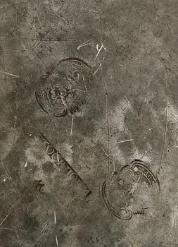 FAT, tenn, otydliga stämplar, Stockholm 1700-tal.