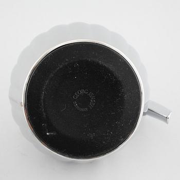 TERMOSKANNA samt PÅSKÄGG, 2 st, rostfritt stål, delvis Sigvard Bernadotte, Georg Jensen, 2000-tal.