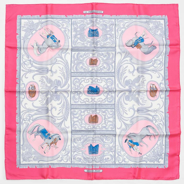Hermès, scarf, "La Présentation".