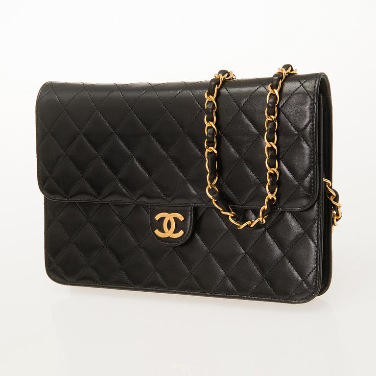 CHANEL, Single Flap Clutch / shoulder Bag.