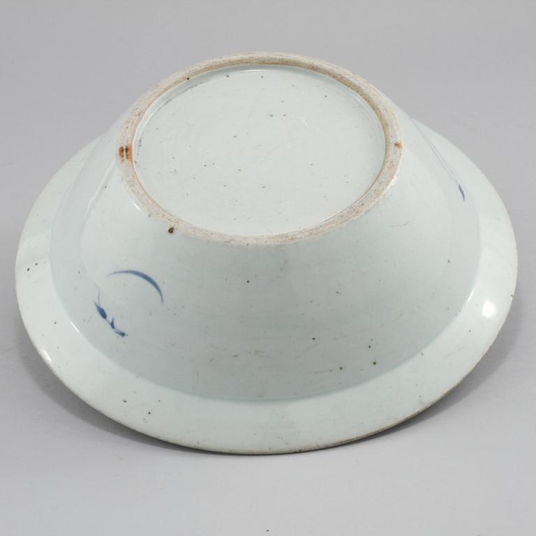 TVÄTTFAT/SKÅL, porslin, Kina, 1800-talets slut.
