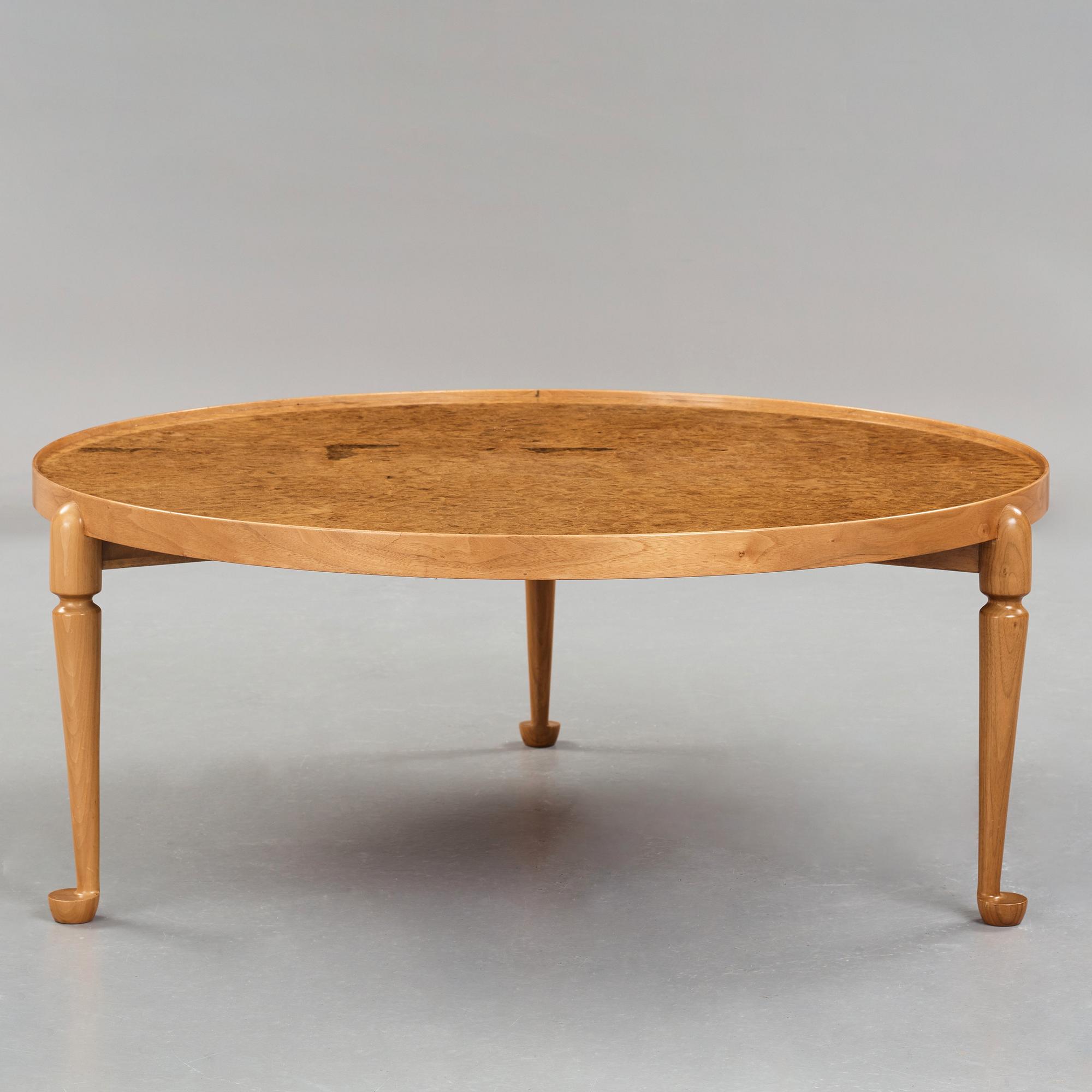 Josef Frank, soffbord, Firma Svenskt Tenn, modell 2139, efter 1985.