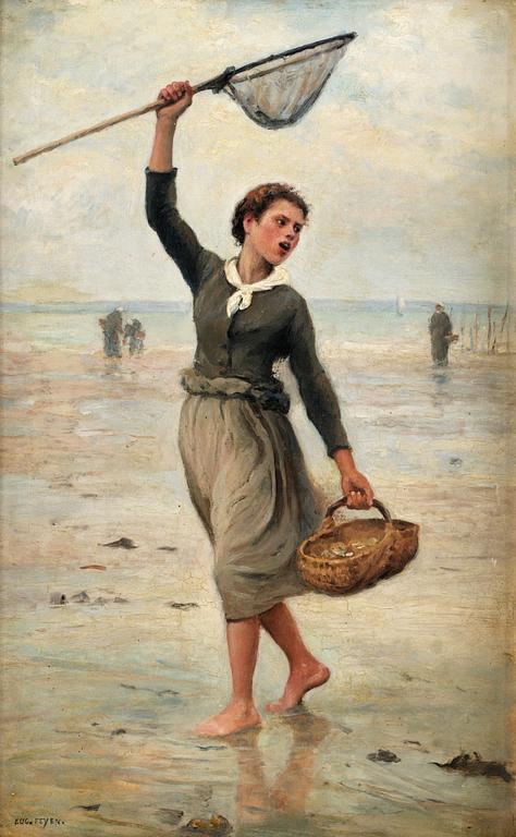 Eugene Feyen, Musselplockerskan.