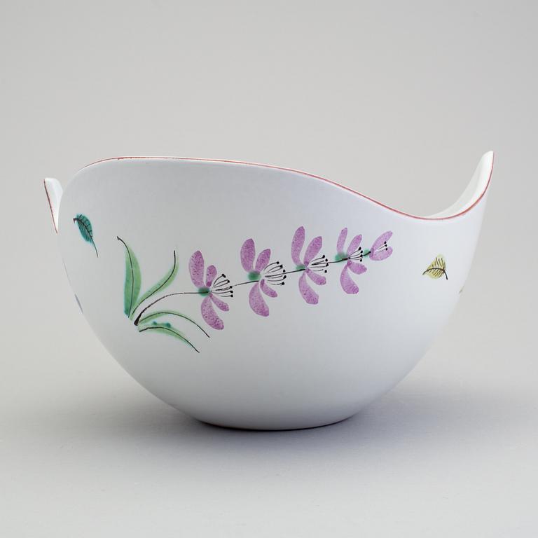 STIG LINDBERG, a faience bowl, Gustavsberg 1940s.