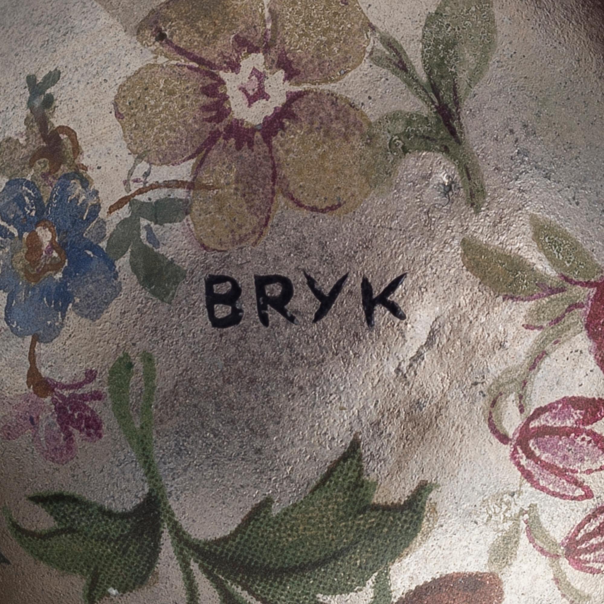 RUT BRYK, KERAMIIKKAMUNIA, 6 KPL. Kolme signeerattu Bryk. 1970-luku.