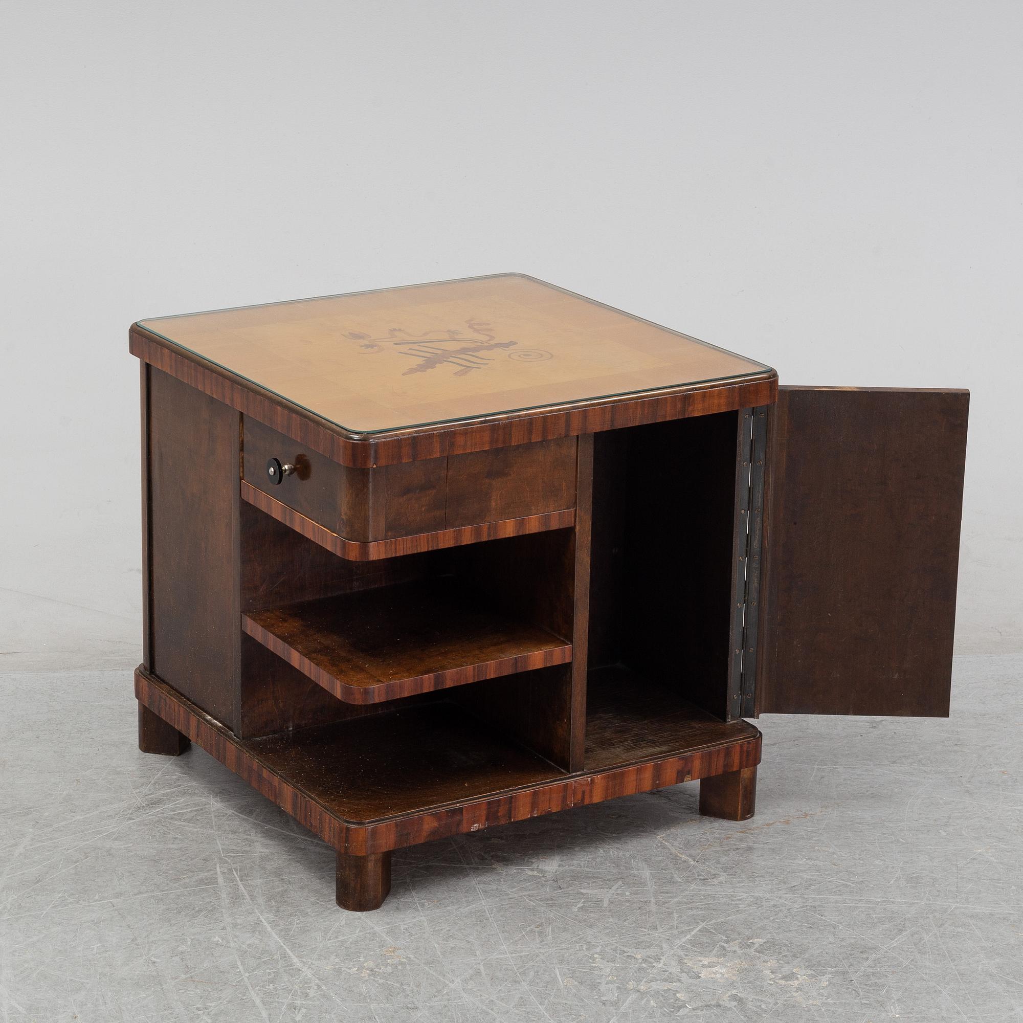 Rökbord, Art déco, 1930-tal.