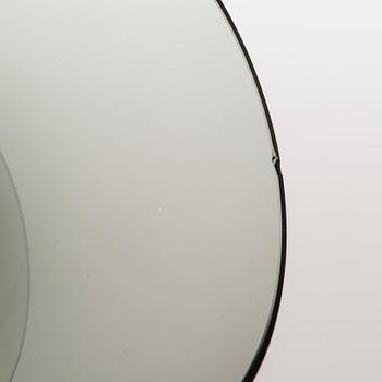 A set of six model 1344 footed glass dessert bowls from Nuutajärvi. Designed in 1952.