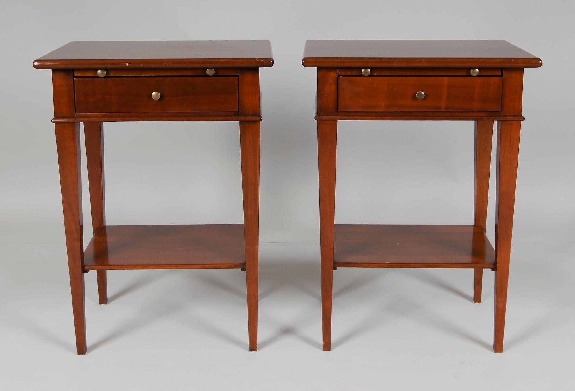 SÄNGBORD, 1 par, Richelieu, Frankrike, 1900-tal.
