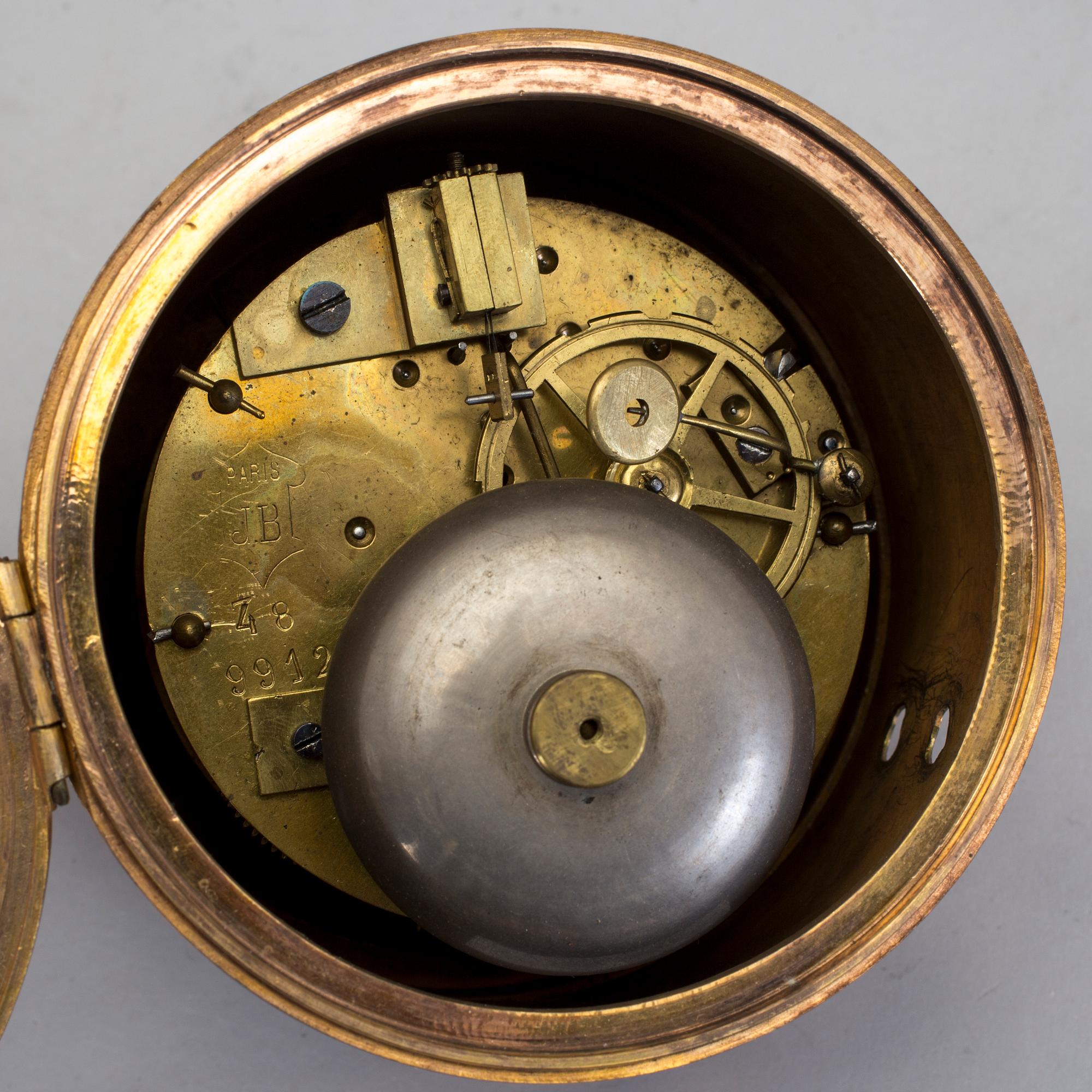 URVERK, 2 st, varav ett signerat Johan Nyberg, Stockholm (verksam 1787-1801).