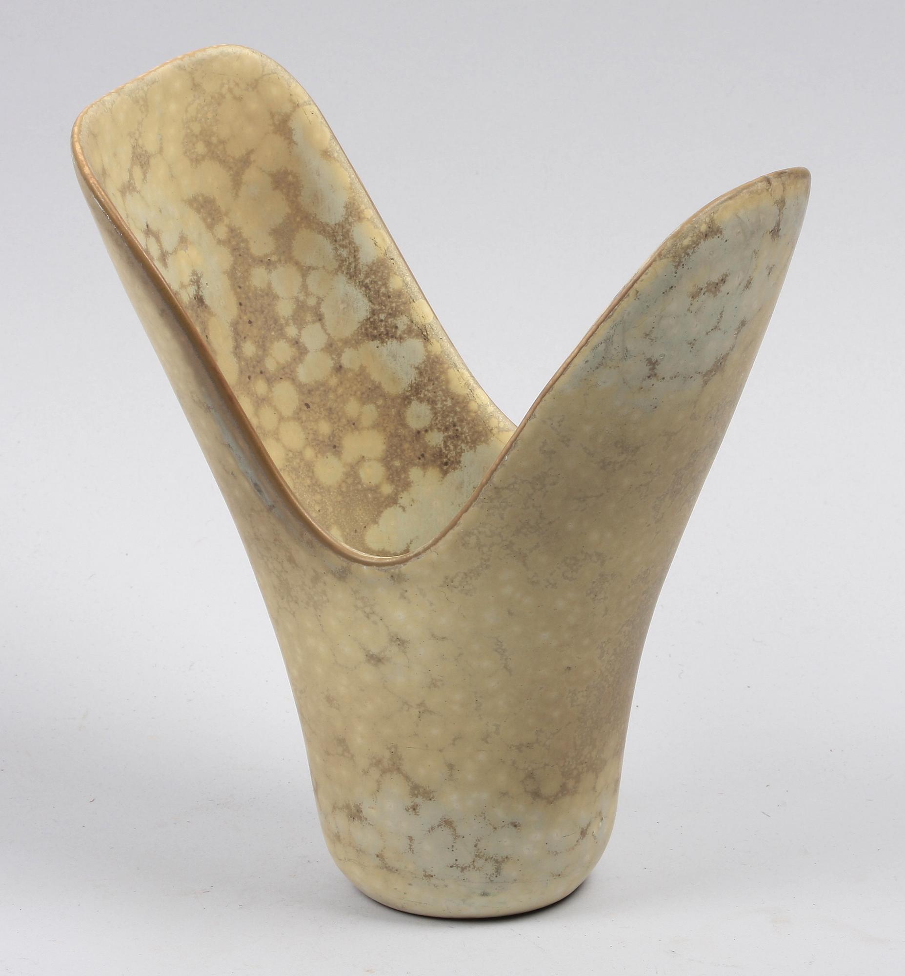 VAS, stengods. Carl Harry Stålhane, Rörstrand.