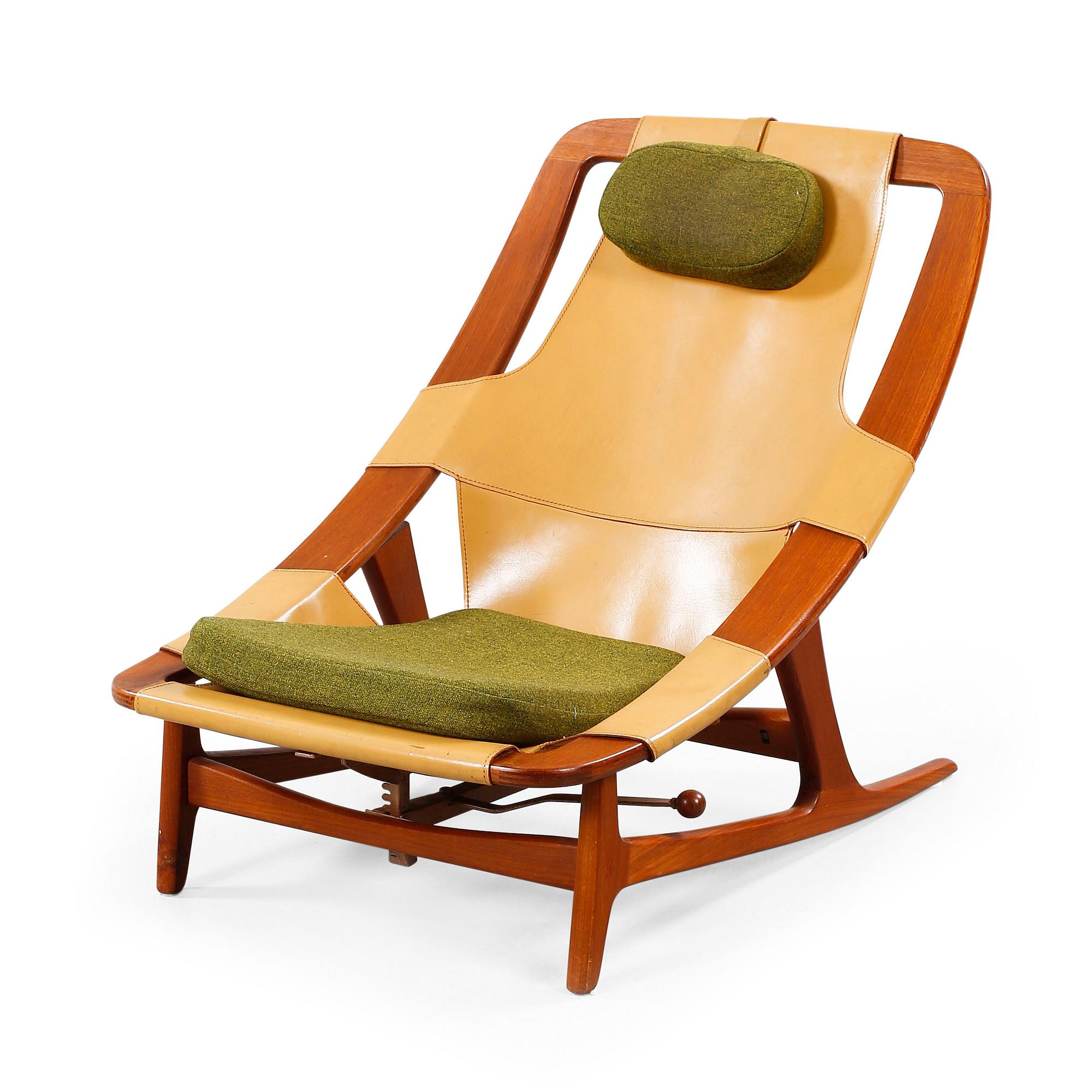 A "HOLMENKOLLEN" CHAIR BY ARNE TIDEMAND RUUD, A/S INVENTAR, GJÖVIK, 1960´S.