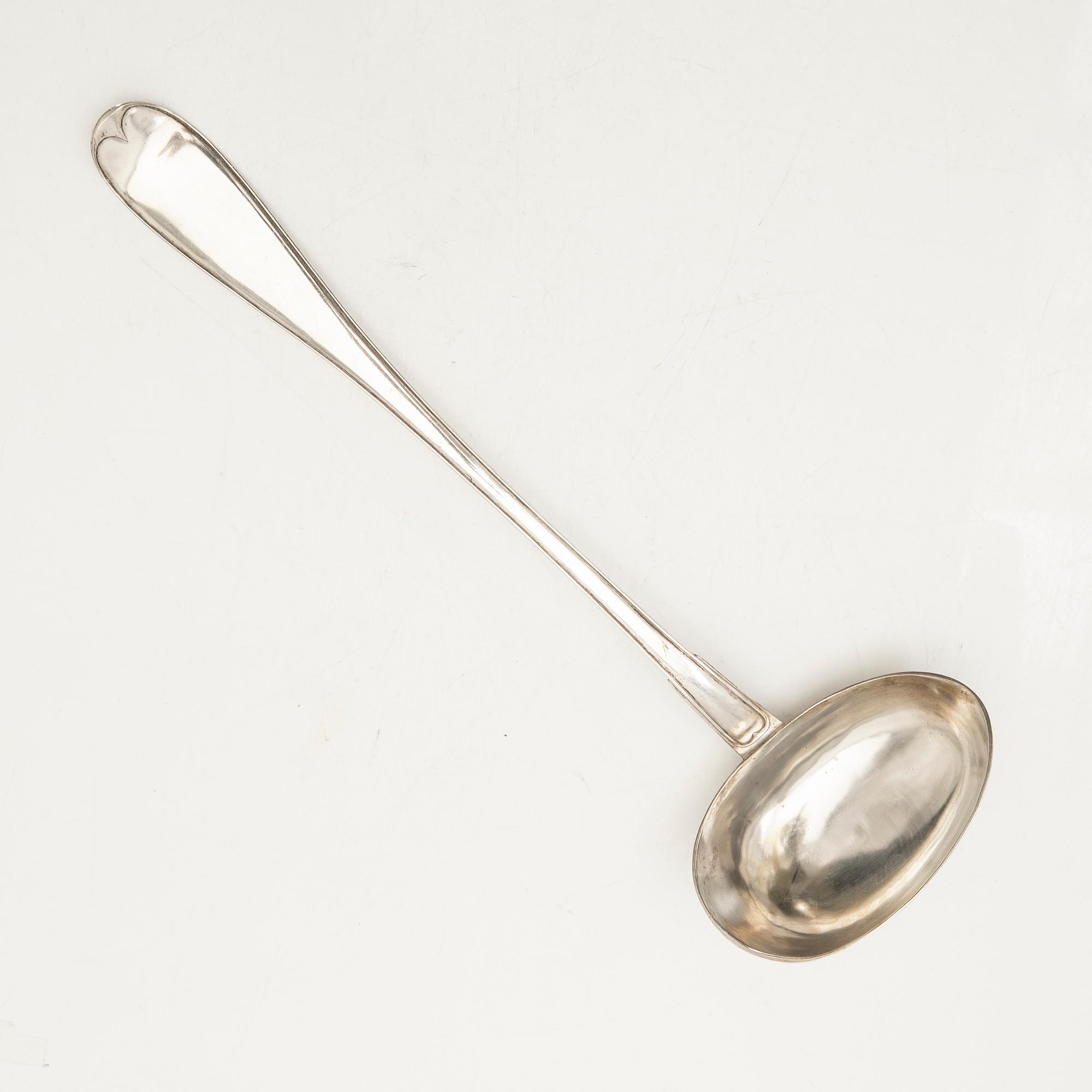 Soppslev, silver, Mattias Engman, Stockholm 1798.