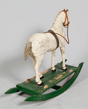 GUNGHÄST, trä, tidigt 1900-tal.