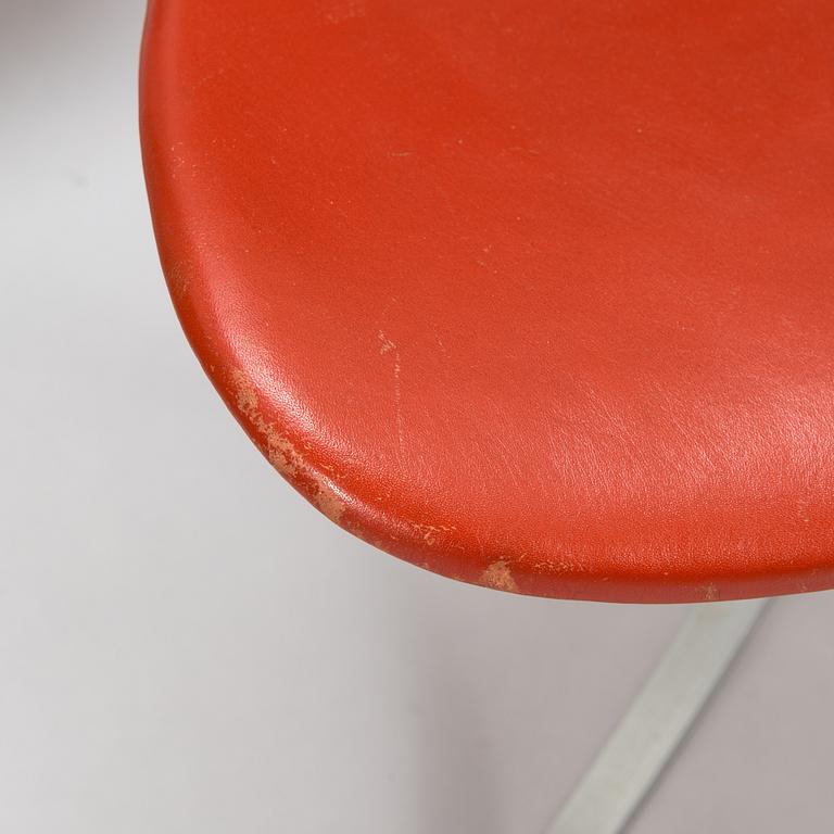 Poul Kjaerholm, a set of six late 20th century 'PK 9' chairs for Fritz Hansen.
