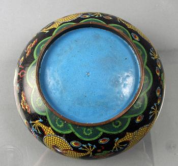 SKÅL, cloisonné, Kina 1900-tal.