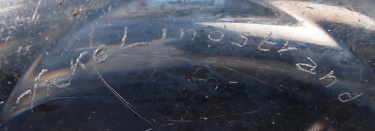 VAS, glas. Vicke Lindstrand.