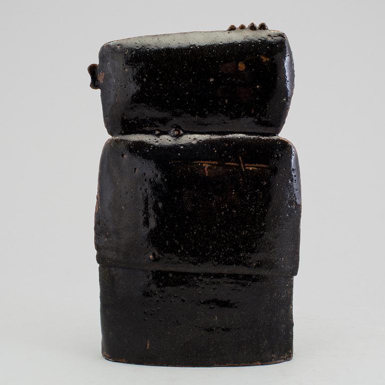 STIG LINDBERG, a stoneware sculpture, Gustavsberg 1970s.